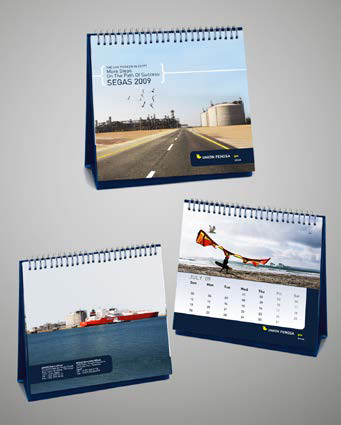 Giveaway desk calendar