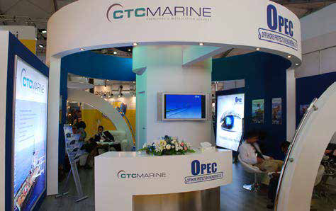 OPEC and CTC Marine booth at Alexandria MOC
