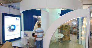 Booth production detail